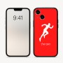 כיסוי בעיצוב אישי עם השם שלך לדגם - Apple iPhone 16 בעיצוב רץ