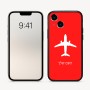 כיסוי בעיצוב אישי עם השם שלך לדגם - Apple iPhone 16 בעיצוב טייס - טייס