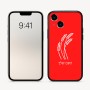כיסוי בעיצוב אישי עם השם שלך לדגם - Apple iPhone 16 בעיצוב חיטה גלית זהב