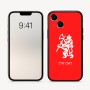 כיסוי בעיצוב אישי עם השם שלך לדגם - Apple iPhone 16 בעיצוב אריה