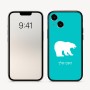 כיסוי בעיצוב אישי עם השם שלך לדגם - Apple iPhone 16 בעיצוב דוב