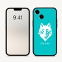 כיסוי בעיצוב אישי עם השם שלך לדגם - Apple iPhone 16 בעיצוב זאב