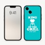 כיסוי בעיצוב אישי עם השם שלך לדגם - Apple iPhone 16 בעיצוב מלך הגריל