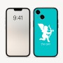 כיסוי בעיצוב אישי עם השם שלך לדגם - Apple iPhone 16 בעיצוב קופידון