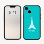 כיסוי בעיצוב אישי עם השם שלך לדגם - Apple iPhone 16 בעיצוב מגדל אייפל