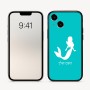 כיסוי בעיצוב אישי עם השם שלך לדגם - Apple iPhone 16 בעיצוב בתולת ים - אישה