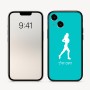 כיסוי בעיצוב אישי עם השם שלך לדגם - Apple iPhone 16 בעיצוב רץ רץ אישה