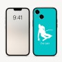 כיסוי בעיצוב אישי עם השם שלך לדגם - Apple iPhone 16 בעיצוב סקי