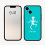 כיסוי בעיצוב אישי עם השם שלך לדגם - Apple iPhone 16 בעיצוב סקלטון