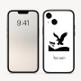 כיסוי בעיצוב אישי עם השם שלך לדגם - Apple iPhone 16 בעיצוב נשר אמריקאי
