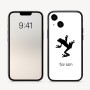 כיסוי בעיצוב אישי עם השם שלך לדגם - Apple iPhone 16 בעיצוב צפרדע טרופית