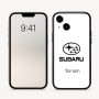 כיסוי בעיצוב אישי עם השם שלך לדגם - Apple iPhone 16 בעיצוב סובארו