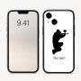 כיסוי בעיצוב אישי עם השם שלך לדגם - Apple iPhone 16 בעיצוב שחקן כאב כדור