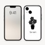 כיסוי בעיצוב אישי עם השם שלך לדגם - Apple iPhone 16 בעיצוב פרח