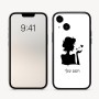 כיסוי בעיצוב אישי עם השם שלך לדגם - Apple iPhone 16 בעיצוב אהבת נשים