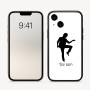 כיסוי בעיצוב אישי עם השם שלך לדגם - Apple iPhone 16 בעיצוב רקדן