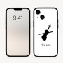 כיסוי בעיצוב אישי עם השם שלך לדגם - Apple iPhone 16 בעיצוב כינור