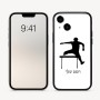 כיסוי בעיצוב אישי עם השם שלך לדגם - Apple iPhone 16 בעיצוב קפיצת משוכות