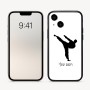 כיסוי בעיצוב אישי עם השם שלך לדגם - Apple iPhone 16 בעיצוב קרטה