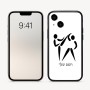 כיסוי בעיצוב אישי עם השם שלך לדגם - Apple iPhone 16 בעיצוב לוחמים אולימפיים