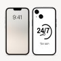 כיסוי בעיצוב אישי עם השם שלך לדגם - Apple iPhone 16 בעיצוב 24 ביולי