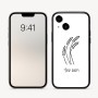 כיסוי בעיצוב אישי עם השם שלך לדגם - Apple iPhone 16 בעיצוב חיטה גלית זהב