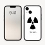 כיסוי בעיצוב אישי עם השם שלך לדגם - Apple iPhone 16 בעיצוב פצצת אטום גרעינית