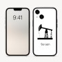 כיסוי בעיצוב אישי עם השם שלך לדגם - Apple iPhone 16 בעיצוב באר נפט