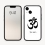 כיסוי בעיצוב אישי עם השם שלך לדגם - Apple iPhone 16 בעיצוב סמל אום