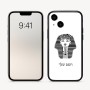 כיסוי בעיצוב אישי עם השם שלך לדגם - Apple iPhone 16 בעיצוב פרעה - תות ענח' אמון מצרי