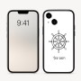כיסוי בעיצוב אישי עם השם שלך לדגם - Apple iPhone 16 בעיצוב הגה - קפטן - ים