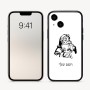 כיסוי בעיצוב אישי עם השם שלך לדגם - Apple iPhone 16 בעיצוב סנטה קלאוס