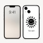 כיסוי בעיצוב אישי עם השם שלך לדגם - Apple iPhone 16 בעיצוב שמש