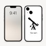 כיסוי בעיצוב אישי עם השם שלך לדגם - Apple iPhone 16 בעיצוב טלסקופ