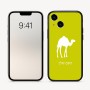 כיסוי בעיצוב אישי עם השם שלך לדגם - Apple iPhone 16 בעיצוב גמל