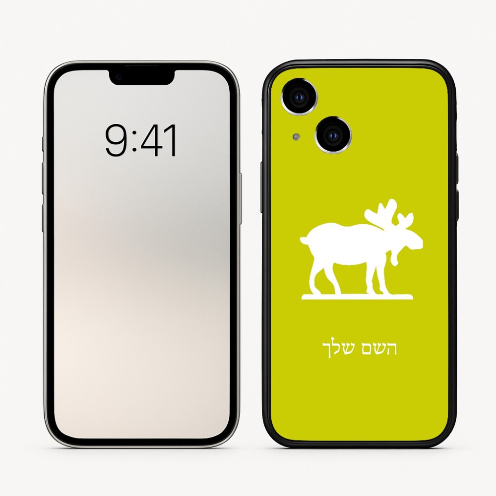 כיסוי בעיצוב אישי עם השם שלך לדגם - Apple iPhone 16 בעיצוב דישון