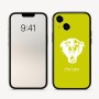 כיסוי בעיצוב אישי עם השם שלך לדגם - Apple iPhone 16 בעיצוב פני פנטרה