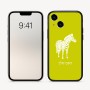 כיסוי בעיצוב אישי עם השם שלך לדגם - Apple iPhone 16 בעיצוב זברה