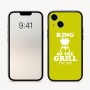 כיסוי בעיצוב אישי עם השם שלך לדגם - Apple iPhone 16 בעיצוב מלך הגריל