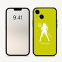 כיסוי בעיצוב אישי עם השם שלך לדגם - Apple iPhone 16 בעיצוב אישה שטן