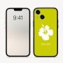 כיסוי בעיצוב אישי עם השם שלך לדגם - Apple iPhone 16 בעיצוב פרח היביסקוס