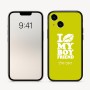 כיסוי בעיצוב אישי עם השם שלך לדגם - Apple iPhone 16 בעיצוב נשקי את חבר שלי
