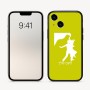 כיסוי בעיצוב אישי עם השם שלך לדגם - Apple iPhone 16 בעיצוב אישה רוקדת עם גבר