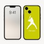 כיסוי בעיצוב אישי עם השם שלך לדגם - Apple iPhone 16 בעיצוב שחקן בייסבול