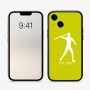 כיסוי בעיצוב אישי עם השם שלך לדגם - Apple iPhone 16 בעיצוב זורק כידון