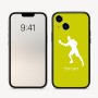 כיסוי בעיצוב אישי עם השם שלך לדגם - Apple iPhone 16 בעיצוב שחקן פינג פונג