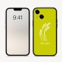 כיסוי בעיצוב אישי עם השם שלך לדגם - Apple iPhone 16 בעיצוב חיטה גלית זהב