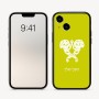 כיסוי בעיצוב אישי עם השם שלך לדגם - Apple iPhone 16 בעיצוב פרחי קרן
