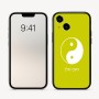כיסוי בעיצוב אישי עם השם שלך לדגם - Apple iPhone 16 בעיצוב סמל יינג יאנג
