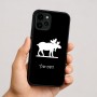כיסוי בעיצוב אישי עם השם שלך לדגם - Apple iPhone 16 בעיצוב דישון